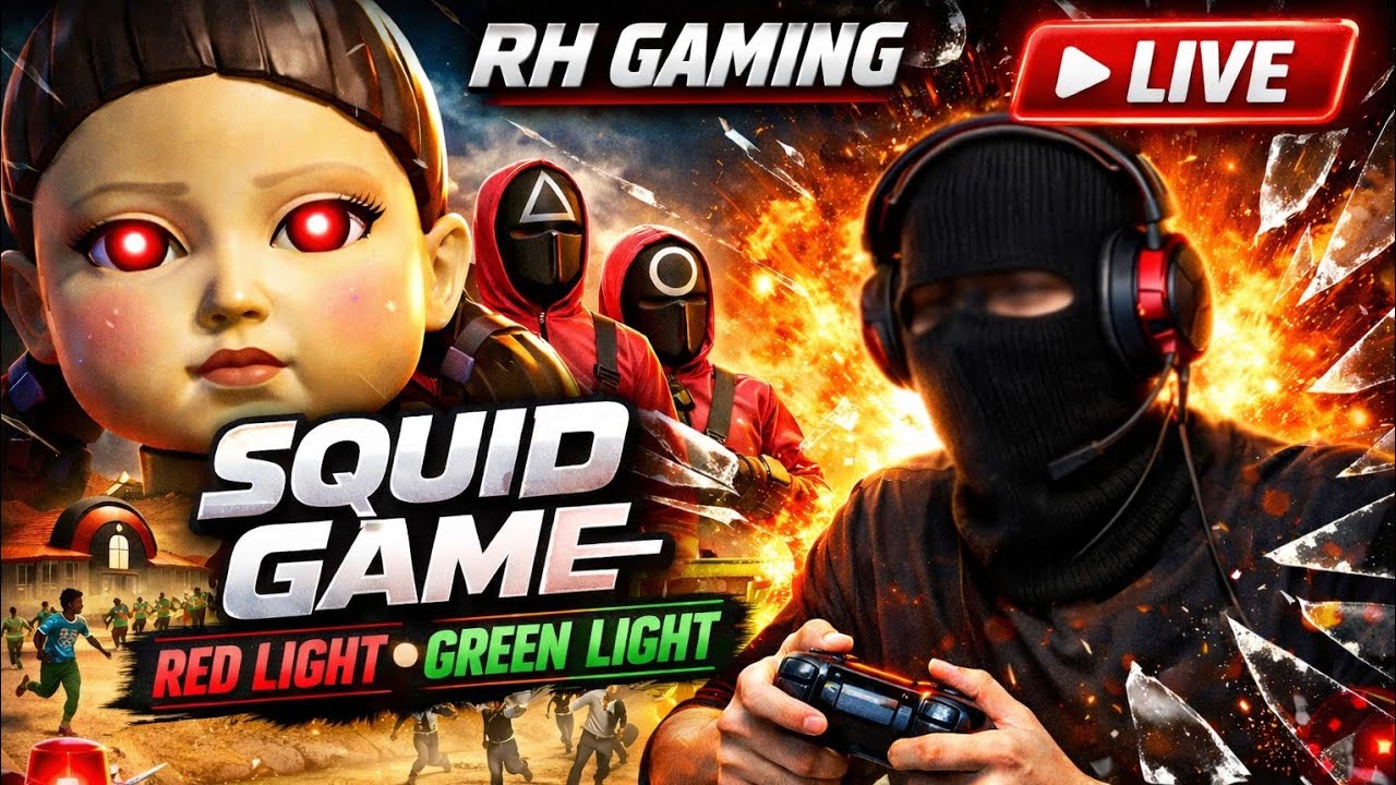 Day 6 LIVE 😈 | Squid Game Red Light Green Light | RH Gaming #shorts #shortsfeed