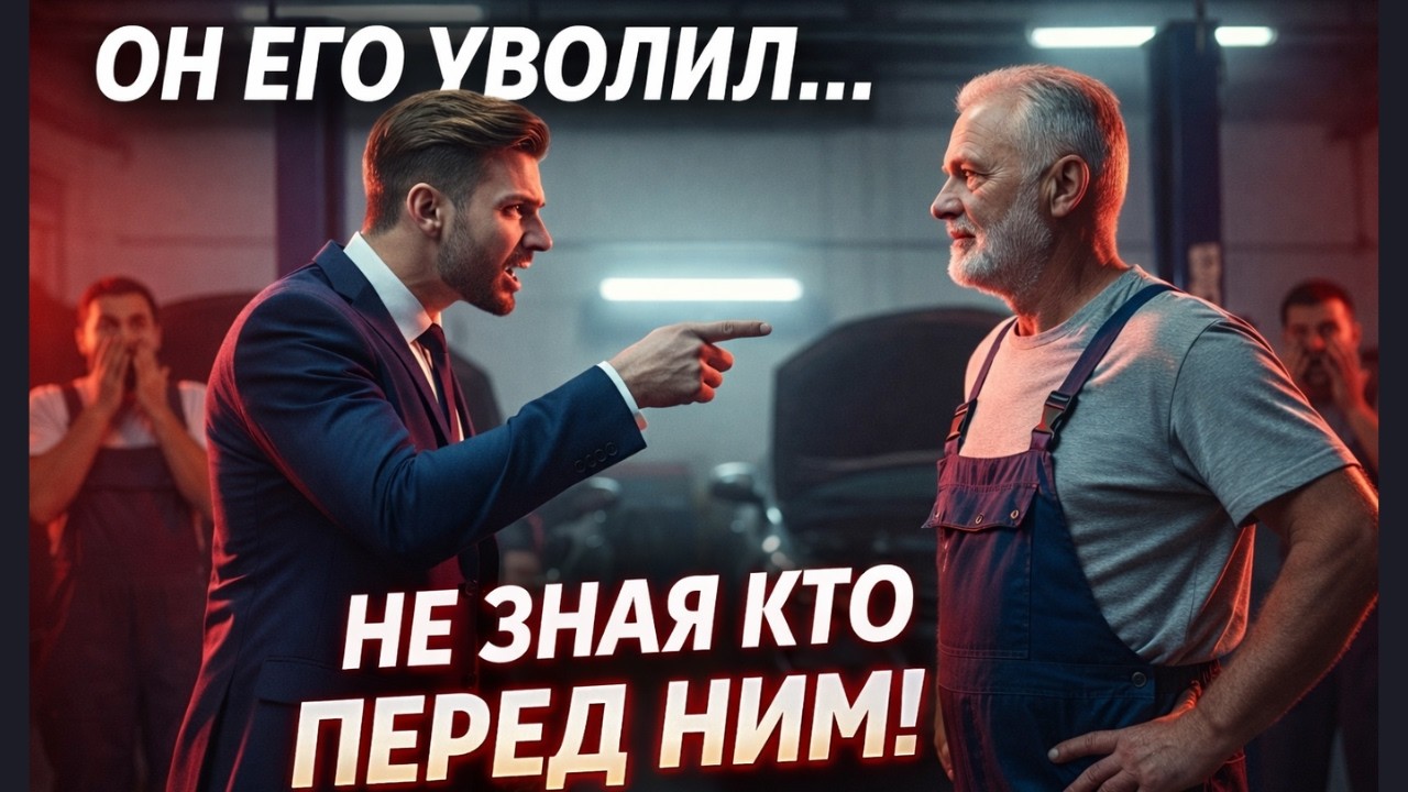 Новый директор уволил механика… Но он не знал, КТО перед ним!