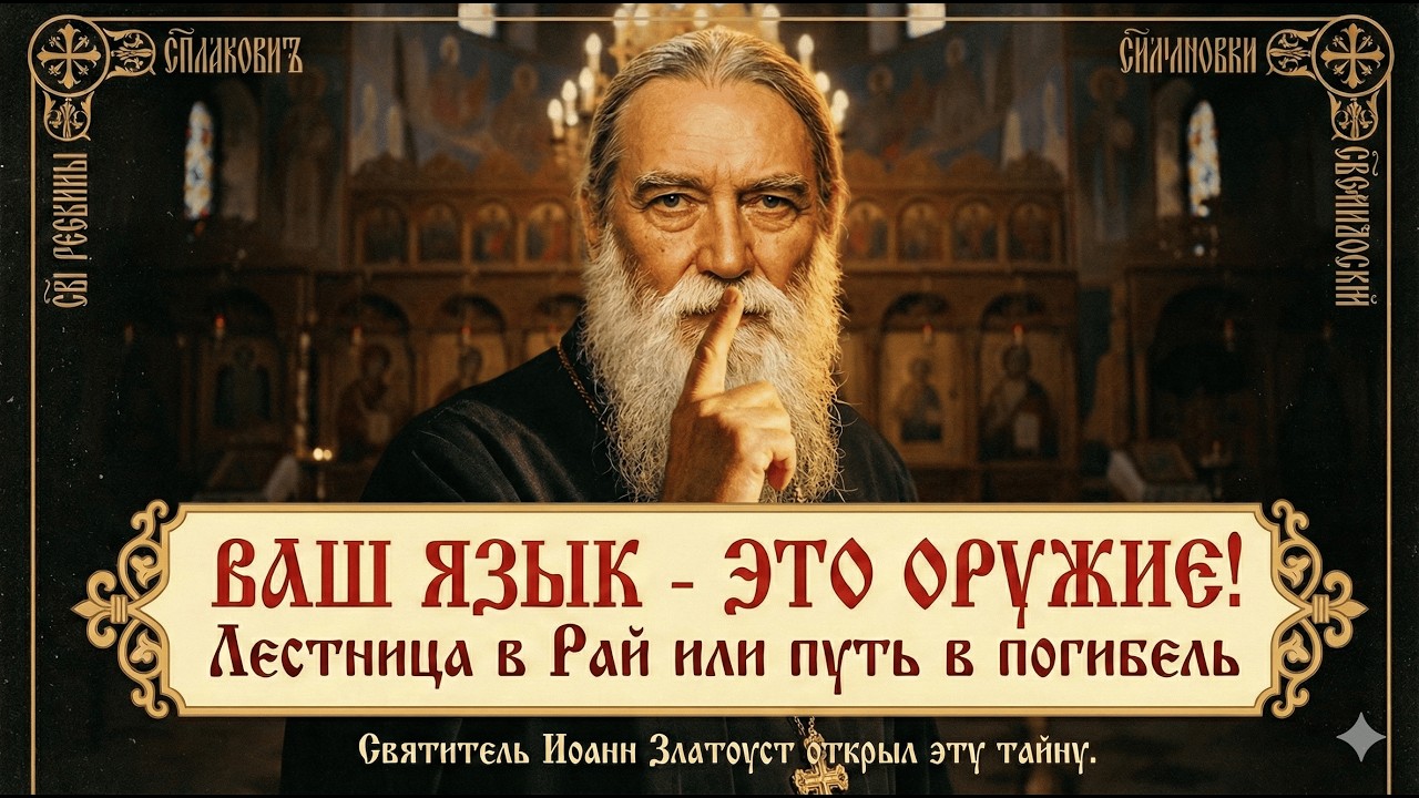 Одно слово = тысяча бесов. Святитель Иоанн Златоуст раскрыл страшную тайну