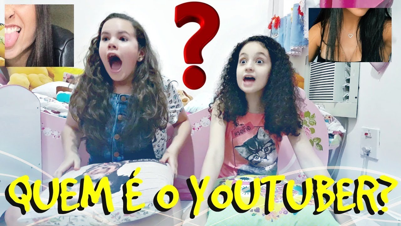 DESAFIO QUAL É O YOUTUBER? Ft. Milena Lira