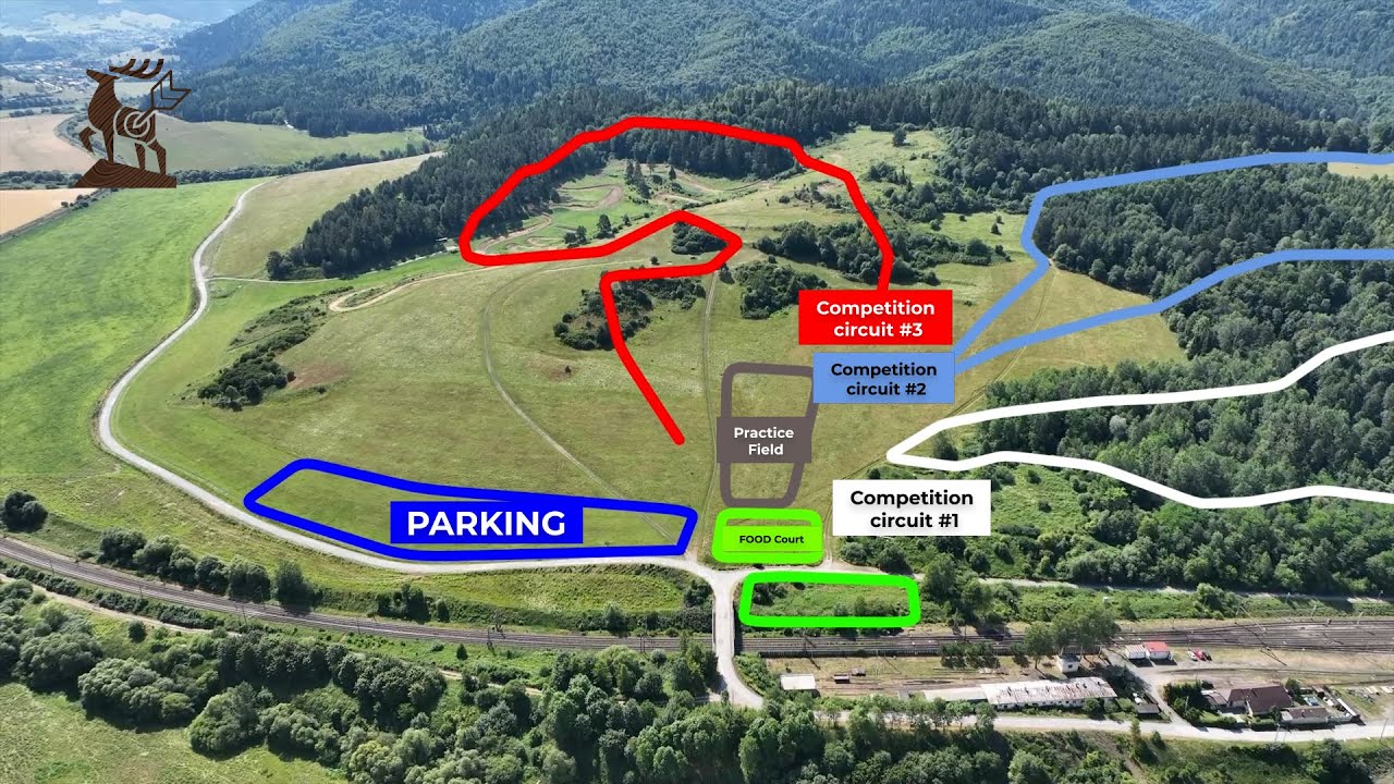 Locations of EUROPEAN 3D ARCHERY 2025