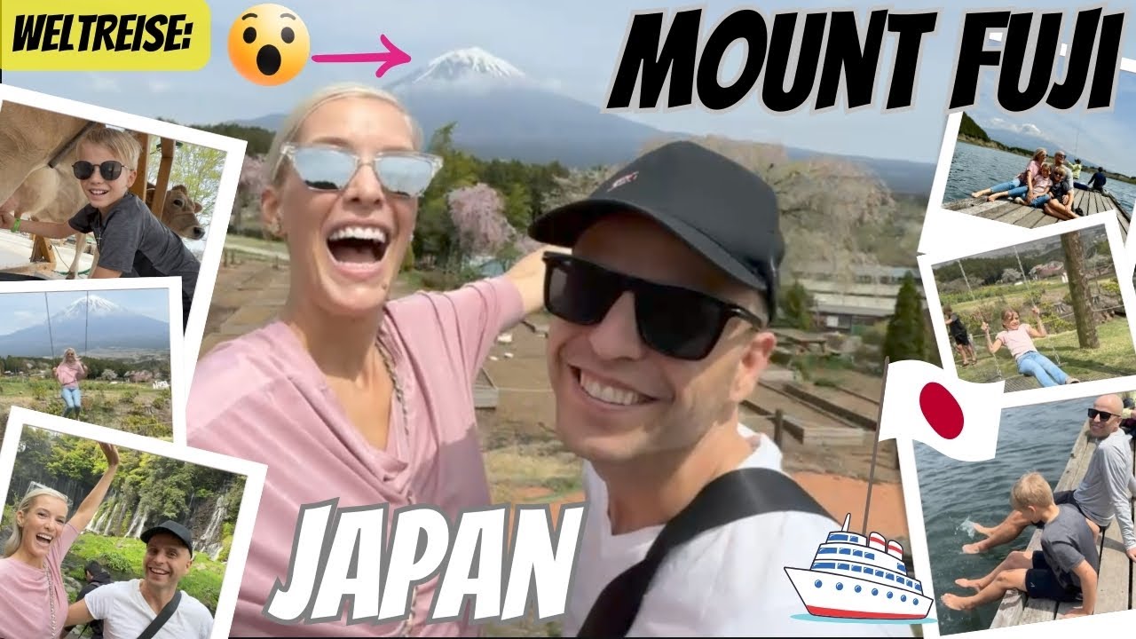 Weltreise Highlight MOUNT FUJI zur Kirschblütenzeit 😭