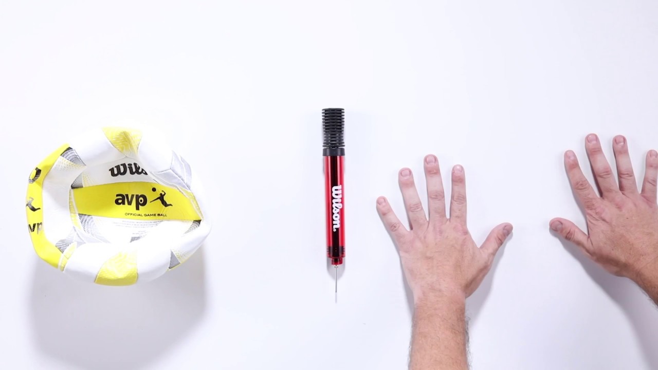 How To Inflate A Wilson Volleyball