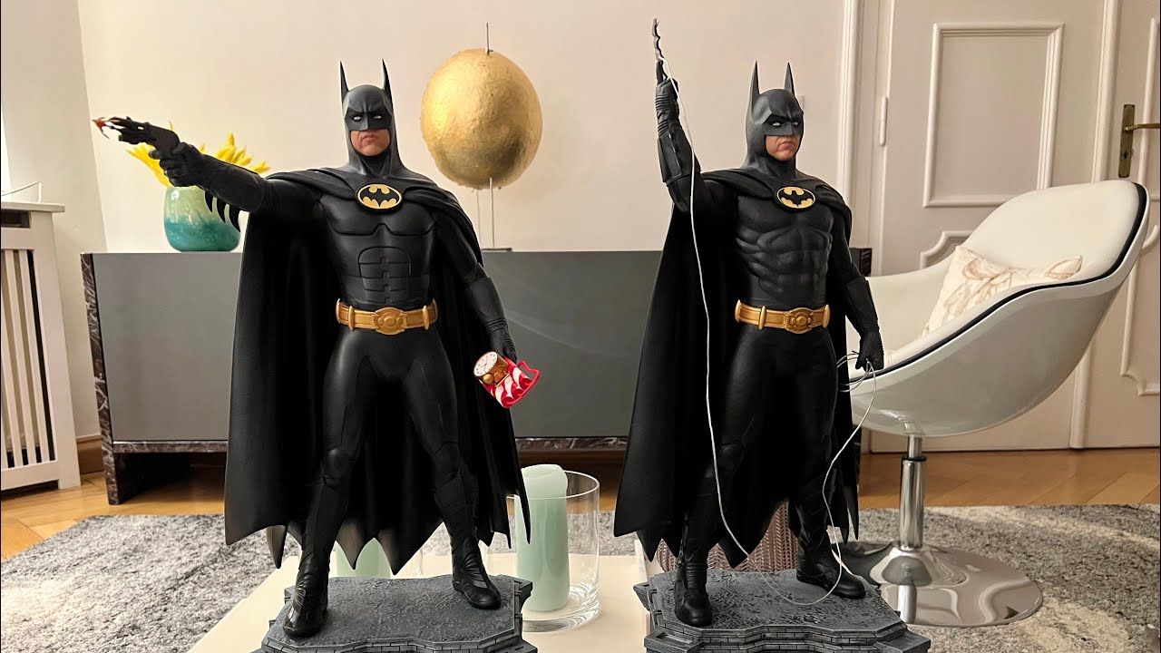 Detailed Review of Custom Batman Michael Keaton 89 and 92 Batman Returns Version
