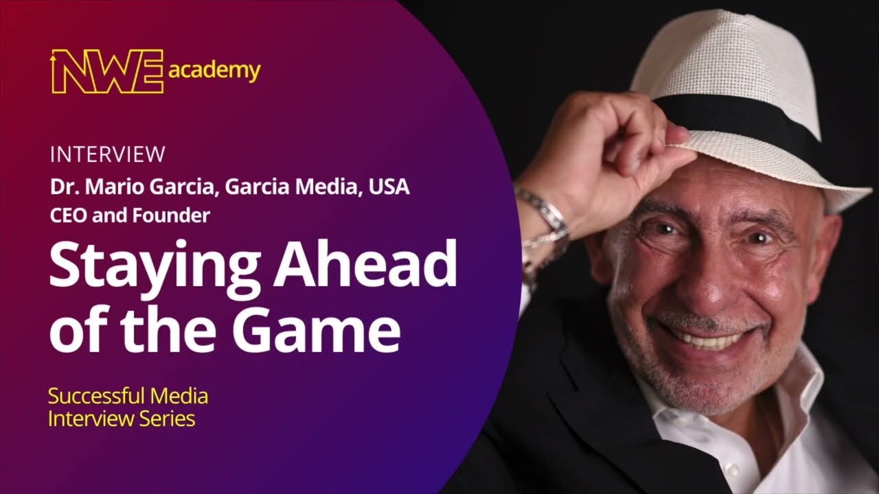 Dr. Mario Garcia, CEO/Founder of Garcia Media - Watch Full Video Interview