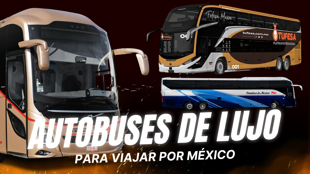 ¡Duelo por el LUJO! Las mejores líneas para viajar por México en 2025 | Russoh Busman