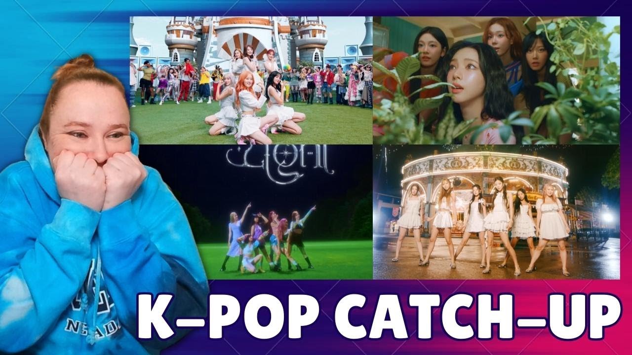 KPOP REACTION Catch-up - STAYC, aespa, SECRET NUMBER, PURPLE KISS MVs