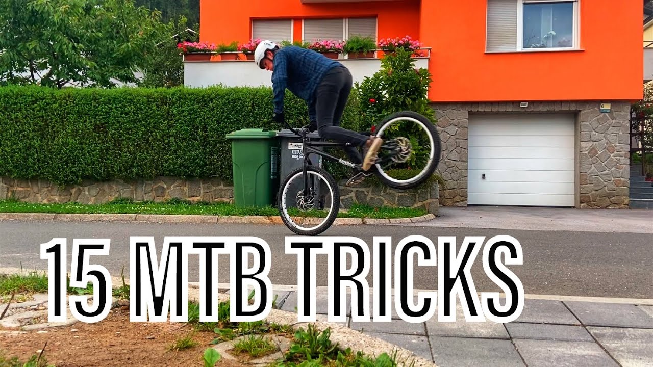 15 MTB/ Street Trials tricks!