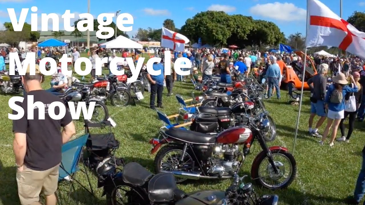 Dania Beach Vintage Motorcycle Show 2020 - FLORIDA