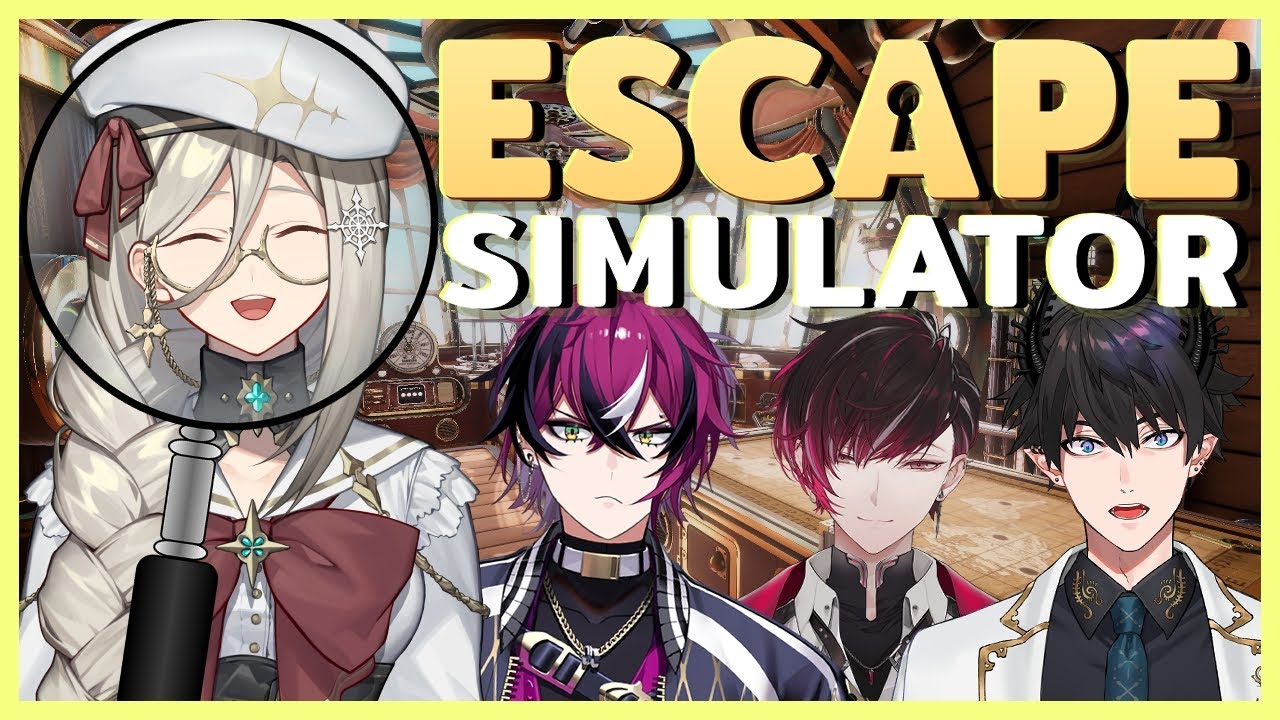 【ESCAPE SIMULATOR】 ROLLING INT for ESCAPE 【NIJISANJI EN | Aia Amare 】