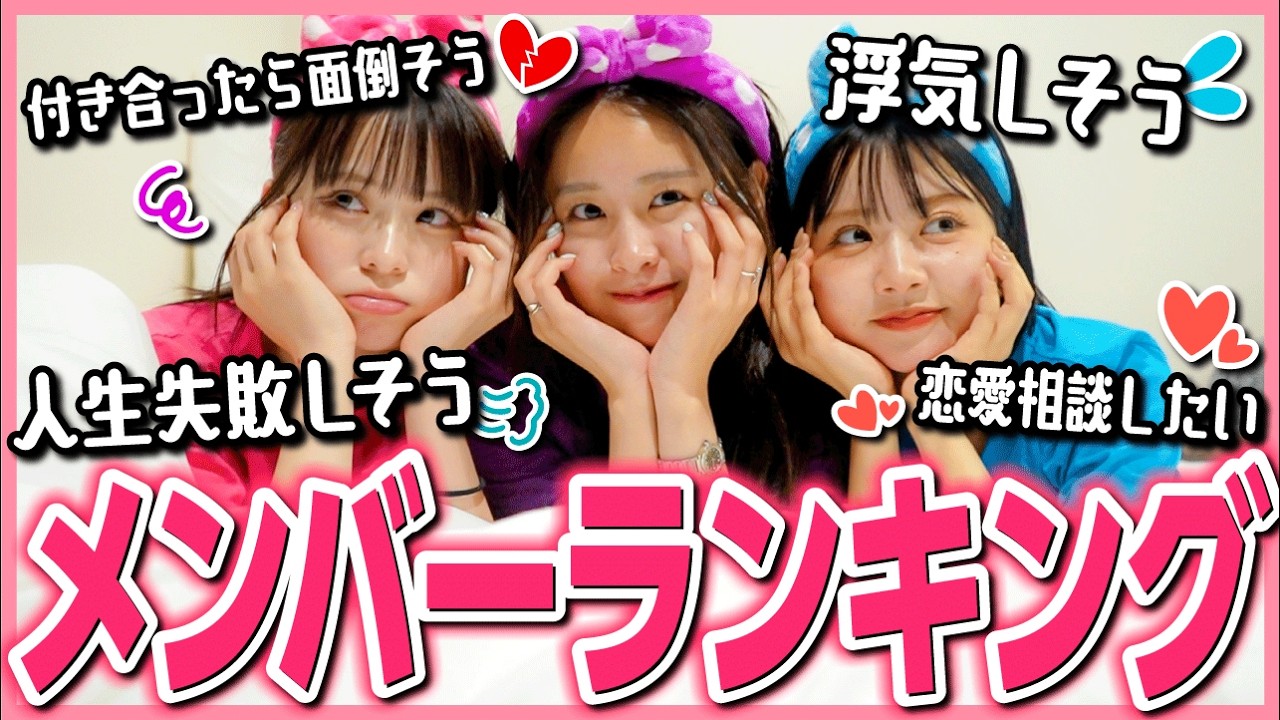 【偏見】Melメンってどう思われてるの！？🤔メンバーランキング作ってみたら、結果が衝撃すぎたww