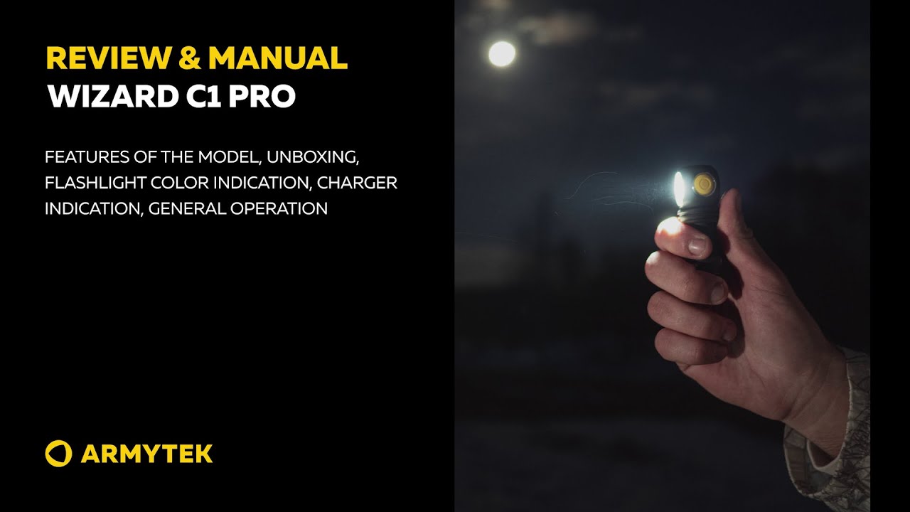 Review & Manual: Armytek Wizard C1 Pro