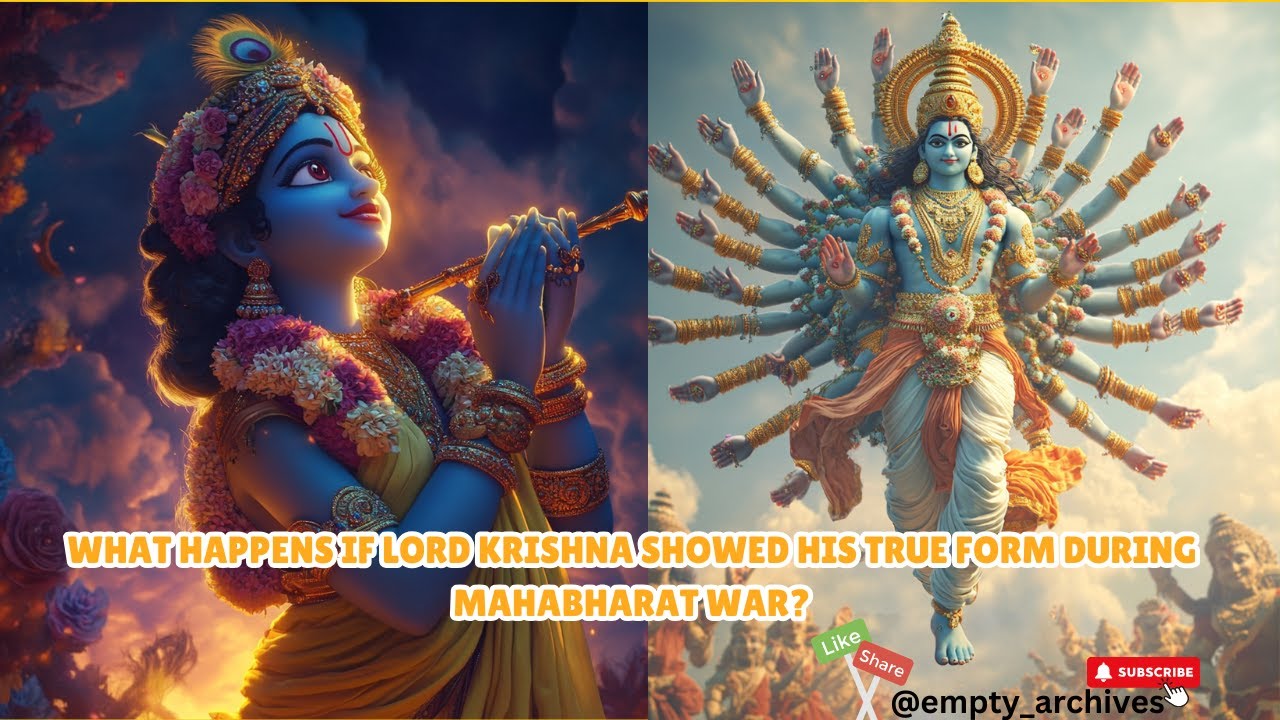 What happens if Lord Krishna showed his true form during Mahabharat war?