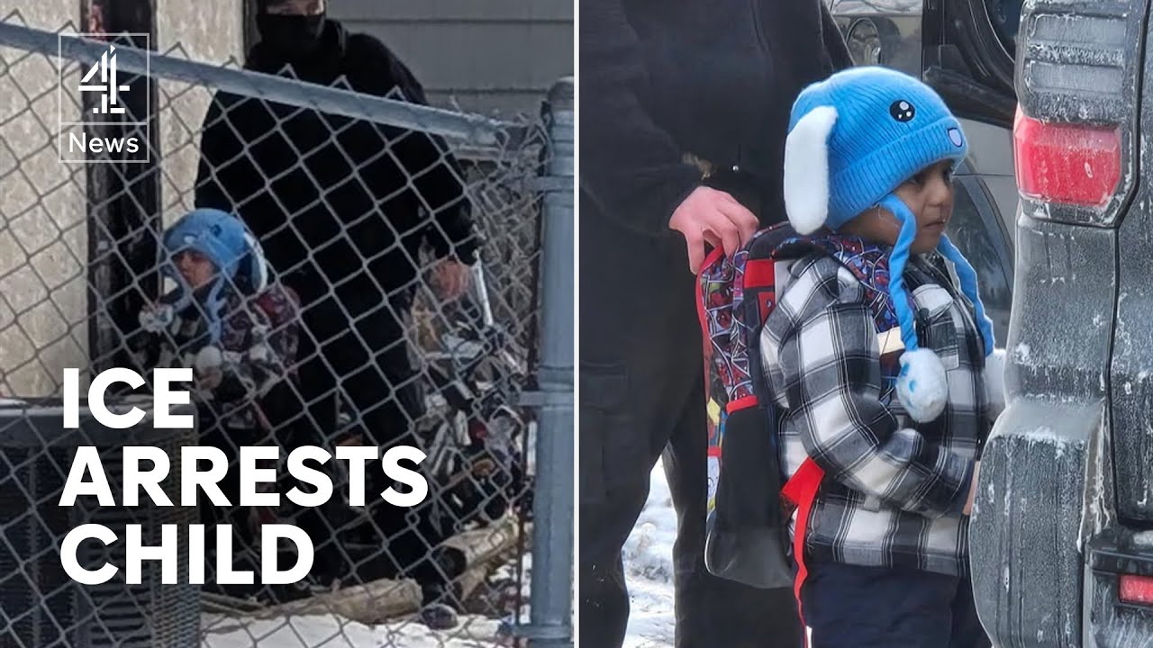 Minneapolis: ICE arrests boy, 5, as fresh protests spill out onto streets