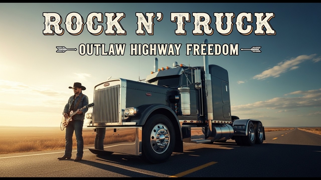 Best Country Rock Truck Songs – Long Highway Drive | Rock Miami Diesel #TruckMusic #HighwayMusic