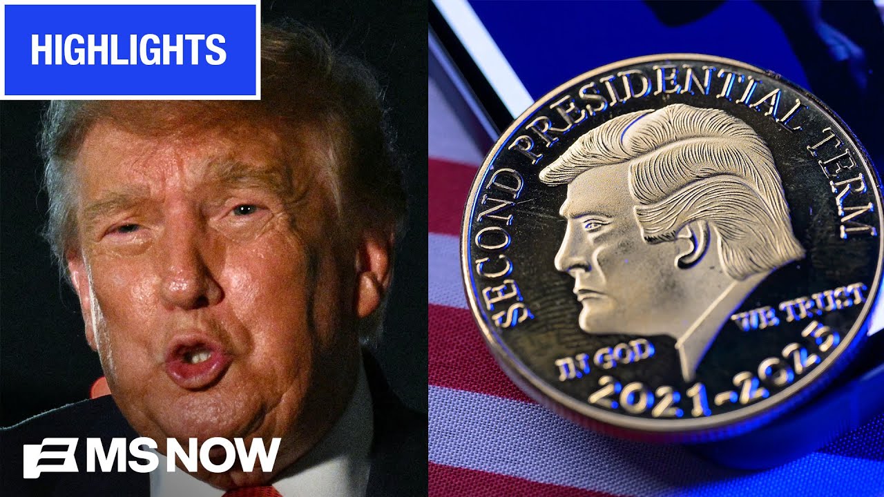 'Political TONE-DEAFNESS': Watch's MS NOW's reacting to Trump holding a $1 million meme coin contest