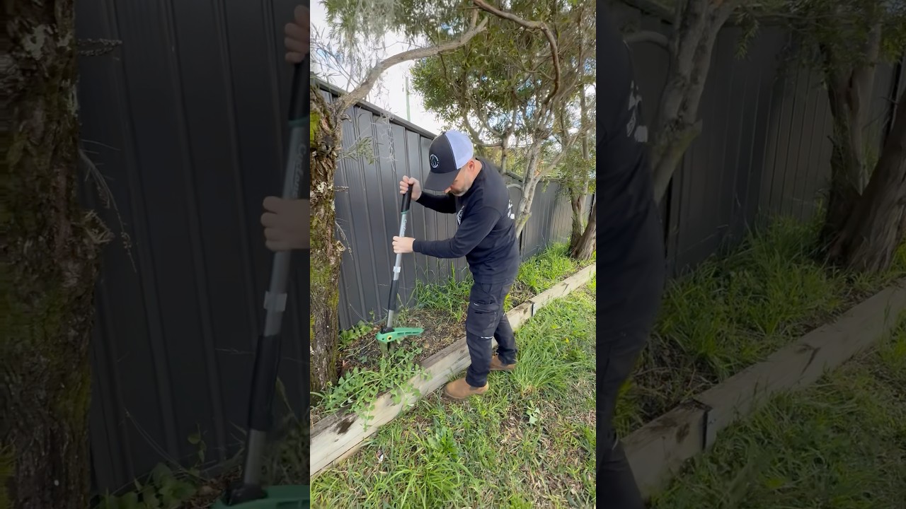 Is this the best invention for Gardening? #gardening #GardenGoals #tools #powertools #asmr #shorts