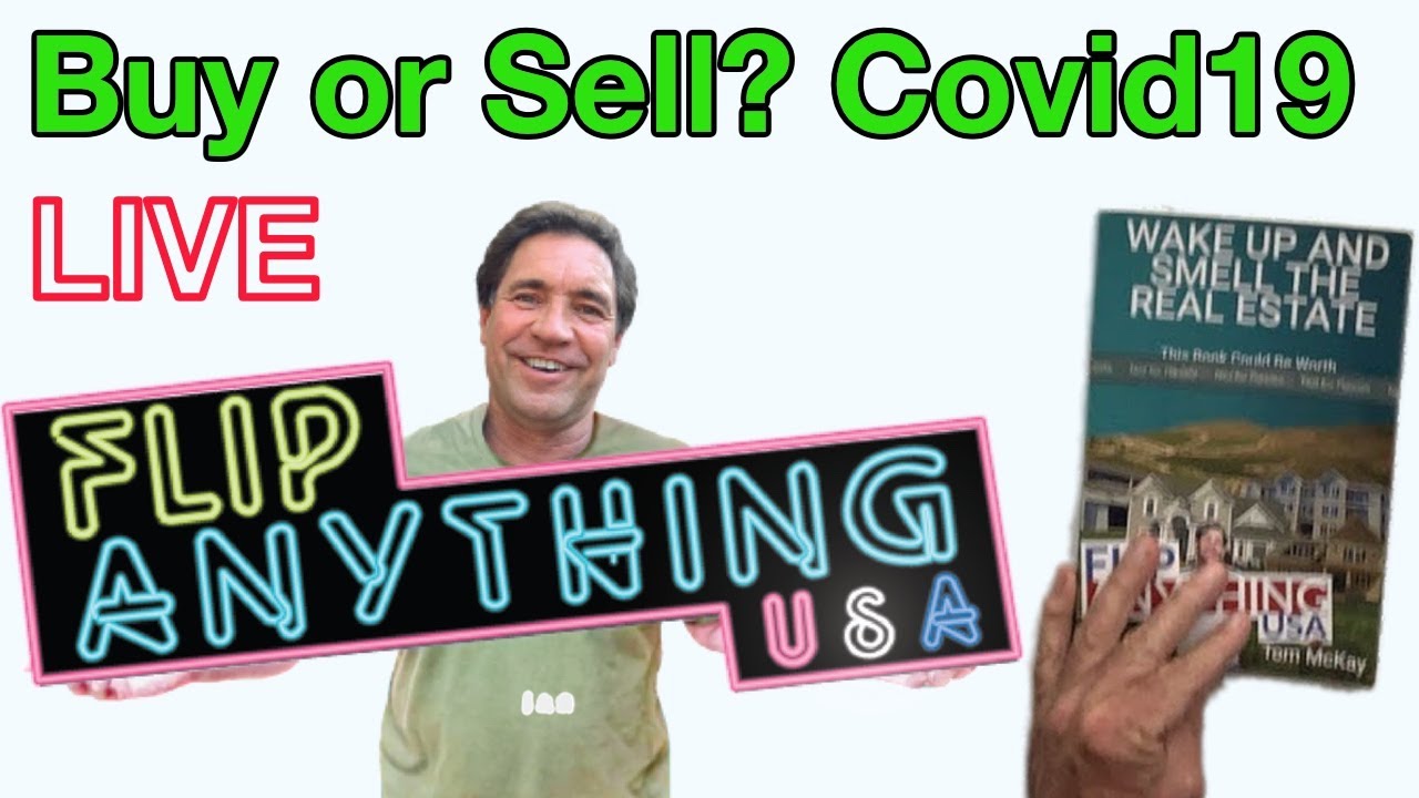 Live  Buy or Sell Now? Real Estate Investing What I am Doing and Why | FlipAnythingUSA Tom