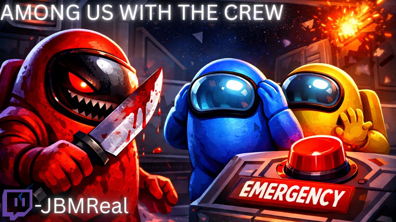 !CHAOTIC AMONG US WITH THE GANG!