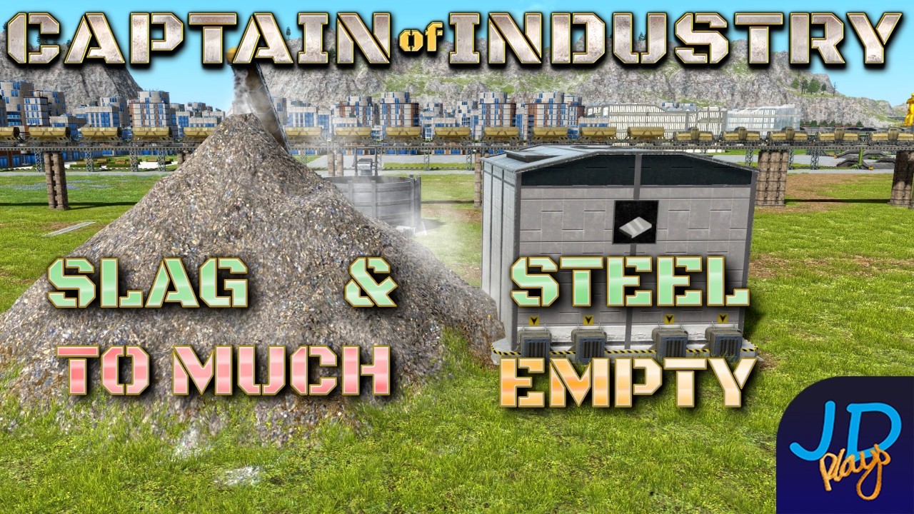 Slag & Steel 🚛 Captain of Industry DragonIsle 🚜 Ep92 👷 Lets Play