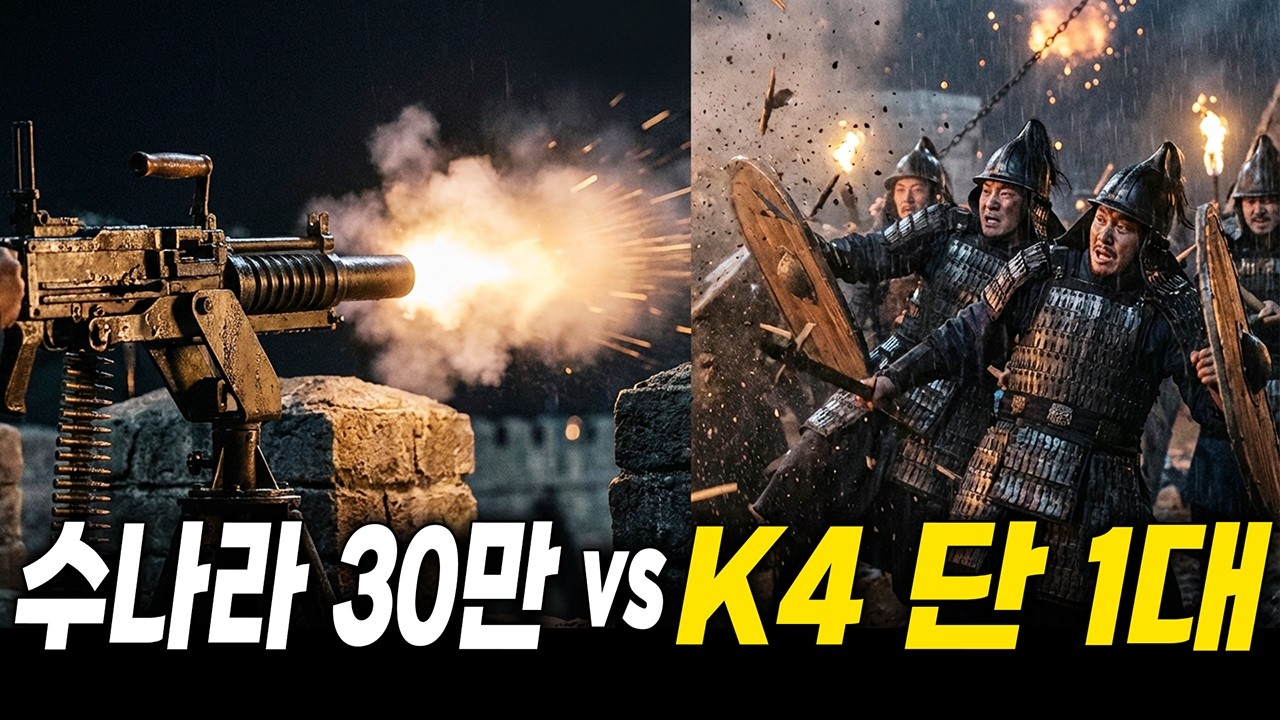 612년, 평양성 대동강 타고 온 수나라 30만… K4 ‘연속폭발’에 공성선이 찢겨 붕괴했다