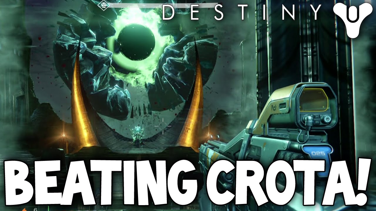 Destiny: How I Beat Crota - Very Easy / 8mins - Crota's End Raid - The Dark Below