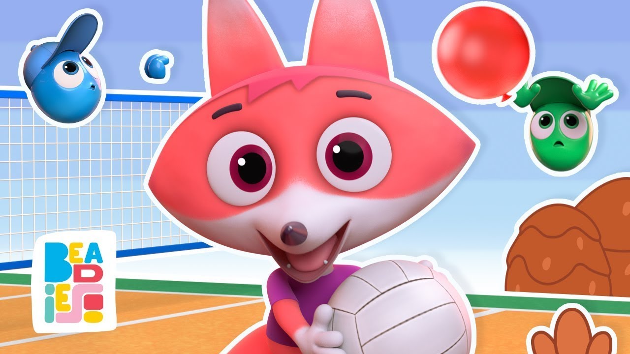 Learn Emotions with Beadies — Volleyball 🏐 Emotional Intelligence for kids | Cartoon Box