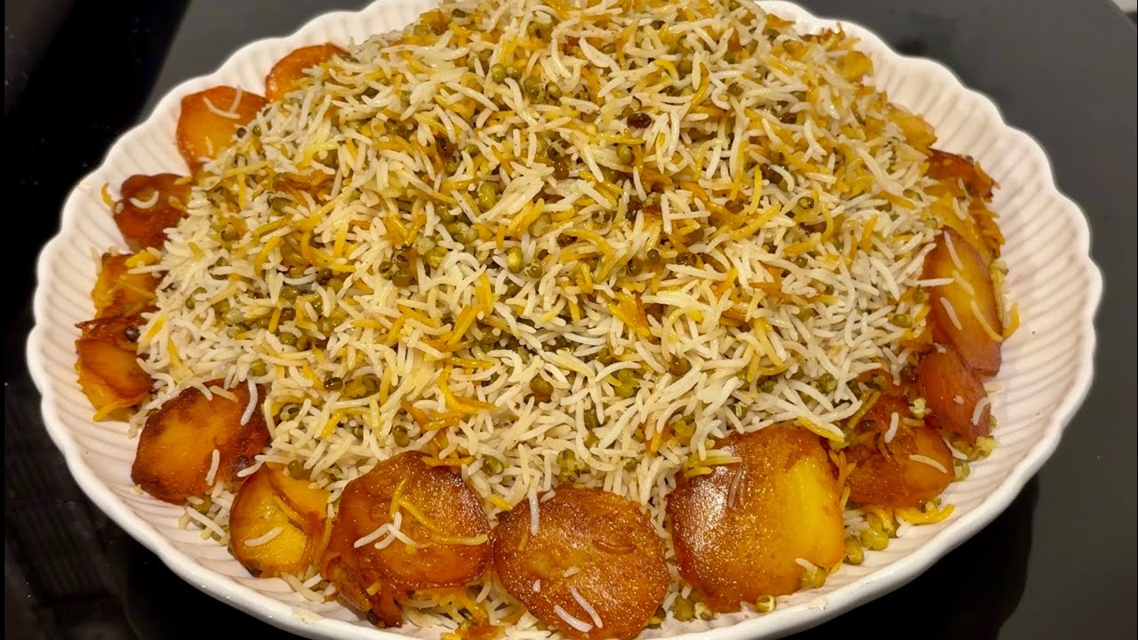 Afghani Mash Pulao #طرزتهیه ماش #پلو همتو جانانه ومزه دار😋😋❣️❣️❣️❣️❣️