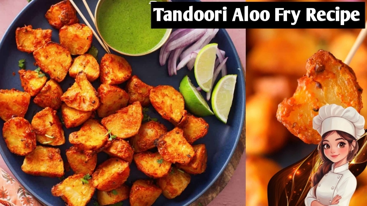 Tandoori Aloo Fry 🔥 (Ramzan Special) | Iftar Special New Crispy Aloo Fry | Potato Snacks 2026