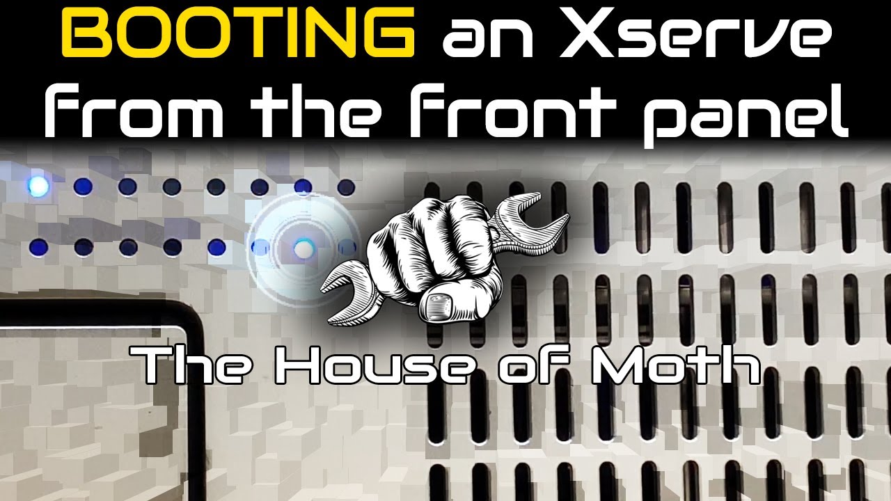 Booting an Xserve from the Front Panel