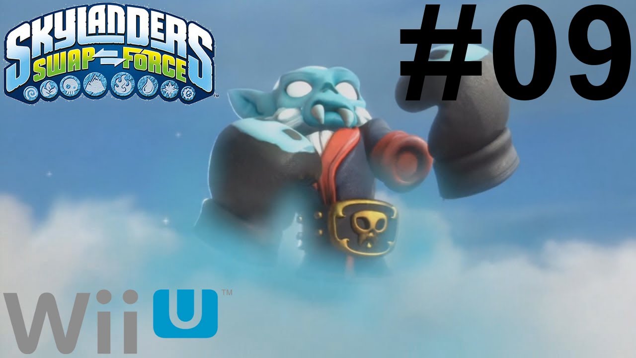 Skylanders SWAP Force Wii U Co-Op -- Chapter 9: Serpent's Peak