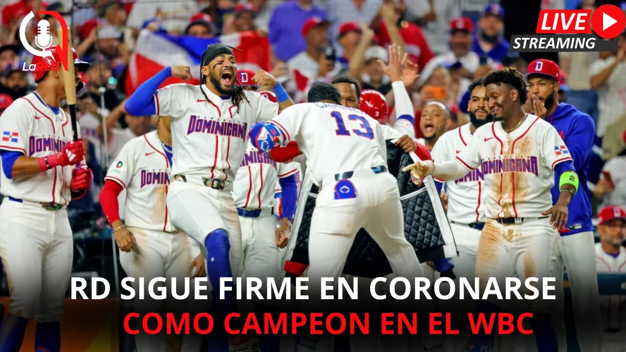 RD SIGUE FIRME EN CORONARSE COMO CAMPEON EN EL CLASICO MUNDIAL DE BEISBOL