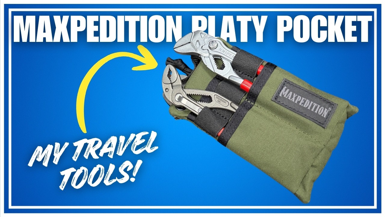 Engineer’s Carry-On Tool Kit || Maxpedition Platy Pocket 4x6 Review