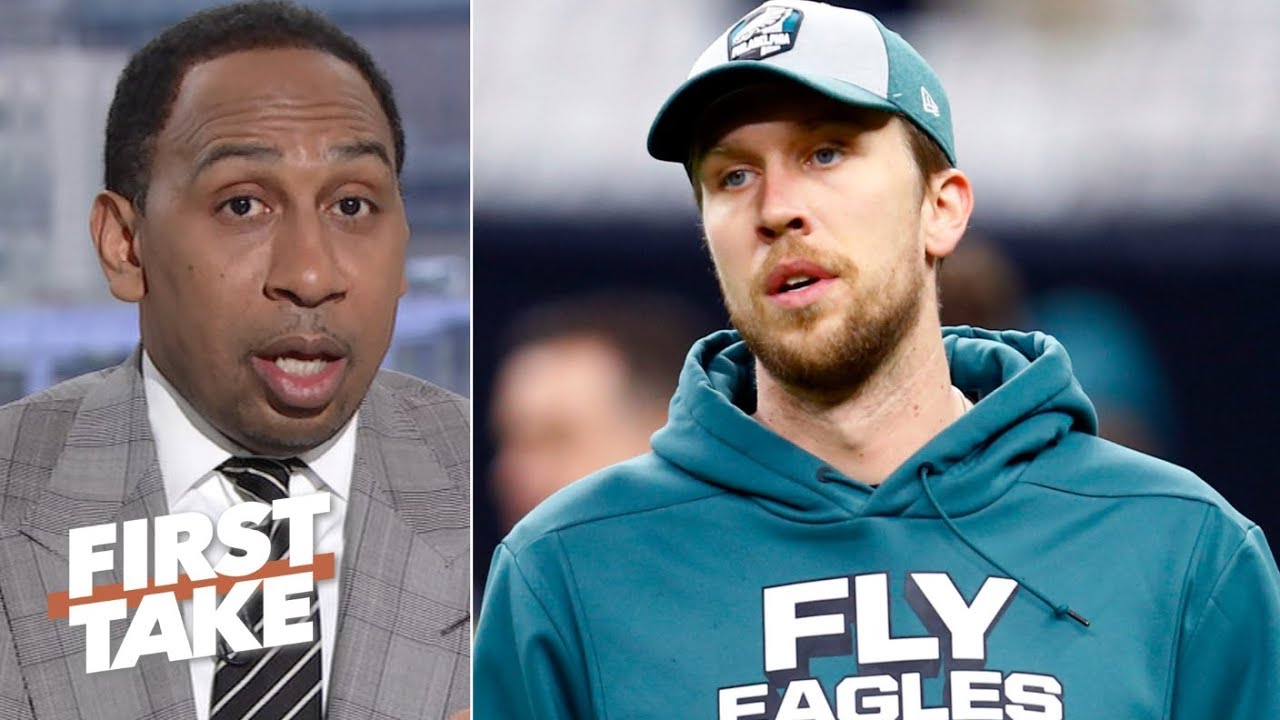 Redskins should have signed Nick Foles, Alex Smith’s career is in jeopardy - Stephen A. | First Take