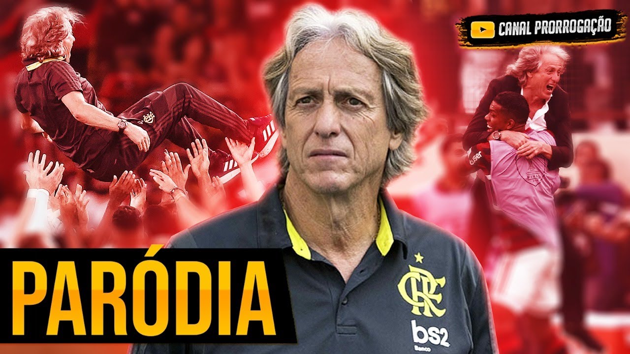 ♫ JORGE JESUS FICOU MARCADO NA HISTÓRIA DO MENGÃO ‹ Paródia FLAMENGO ›