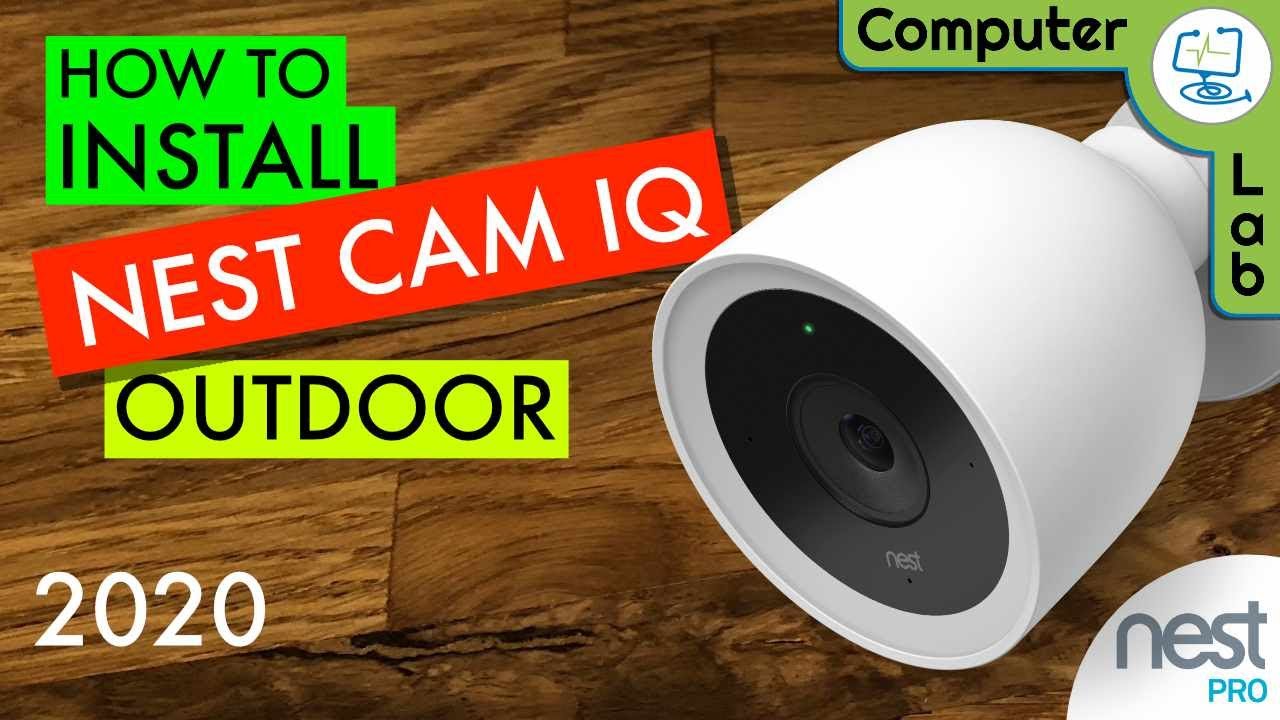 Как установить и настроить наружную камеру Nest IQ 📸