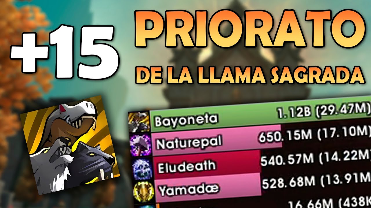 CARREAMOS UNA PARTIDA CON EL CAZADOR BESTIAS | PRIORATO DE LA LLAMA SAGRADA+15 | THE WAR WITHIN 11.2