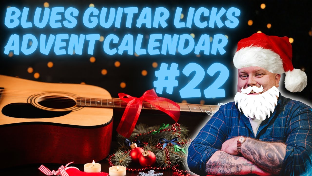 Blues Guitar Advent Calendar #22 - Fast Triad Pairs!