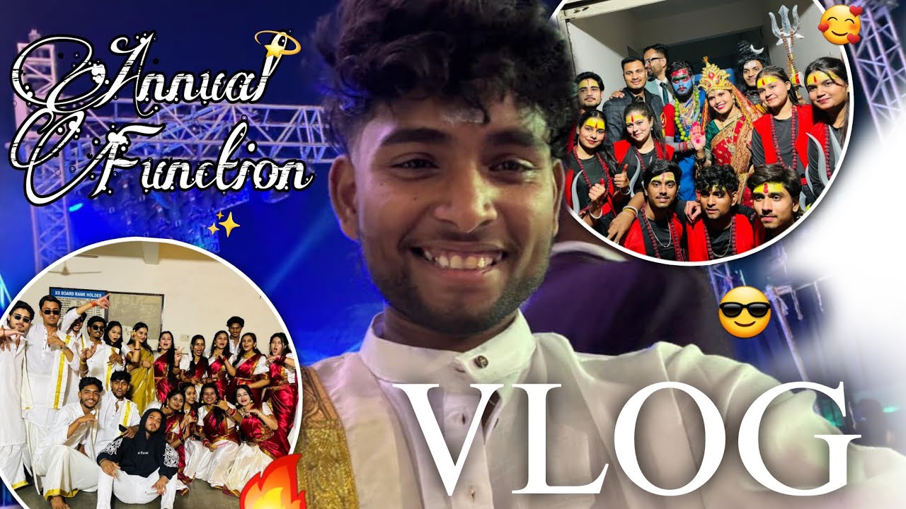 Annual function of Disha college 🔥✨️ / Raipur / #vlog 