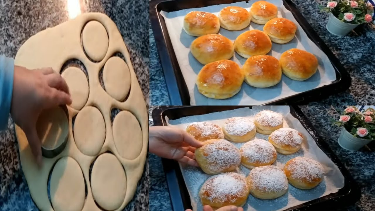👌اسهل واسرع من كرواصة وبتيبان😍حضريهم بدون خميرة الحلويات ولاحليب كيجيو بحال البيني خفاف ومقطنين روعة