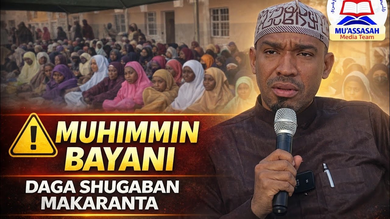 Muhimmin Bayani Daga Bakin Shugaban Makaranta | Mu’assasah