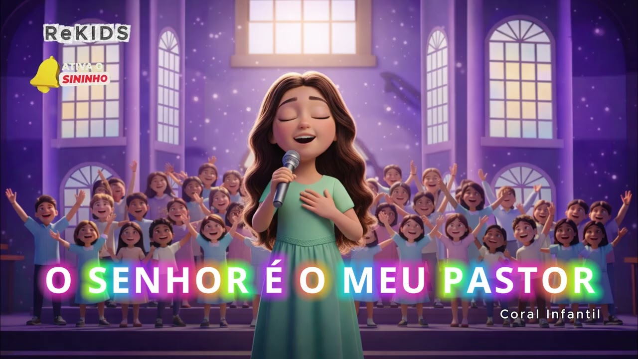 O SENHOR É MEU PASTOR | Stella Laura KIDS | Louvor Infantil e Adoração