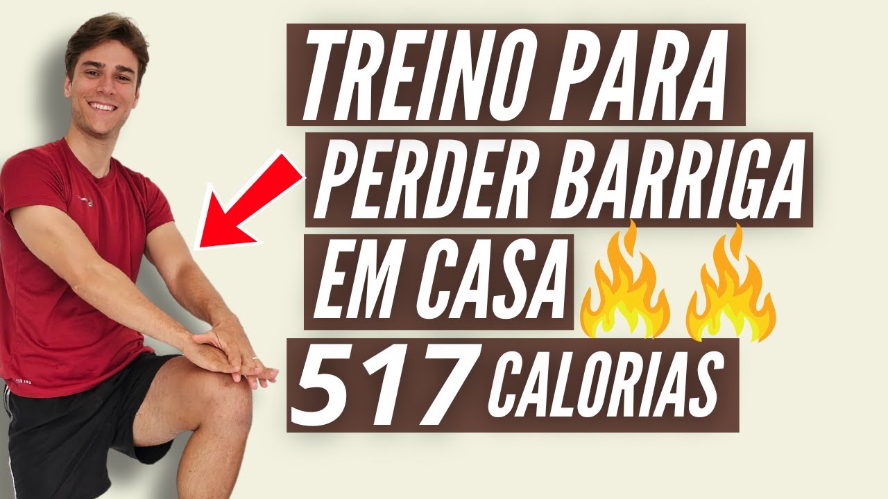 ☀️Melhor treino para PERDER BARRIGA em casa - HENRICH LIMA