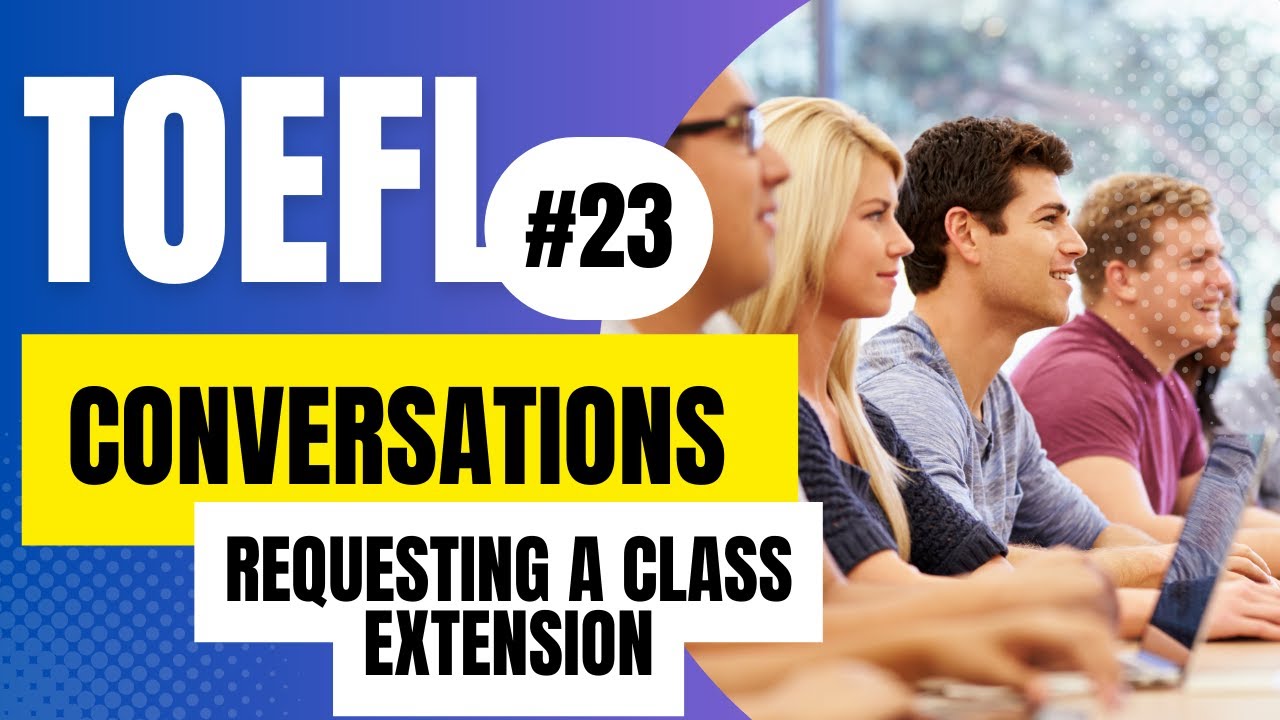 Практика аудирования TOEFL | Беседа №23 | Дополнительное занятие