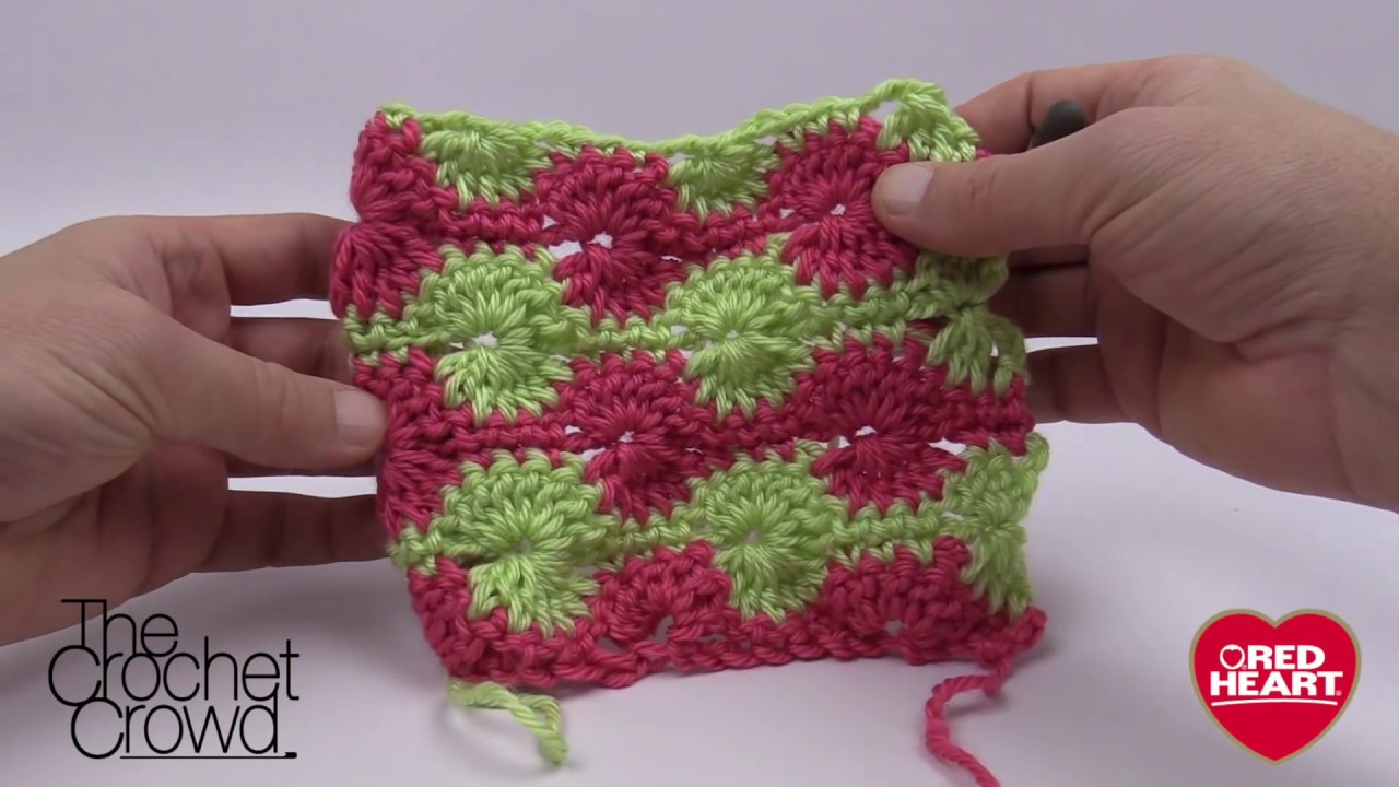 Crochet Catherine Wheel Stitch | EASY | The Crochet Crowd