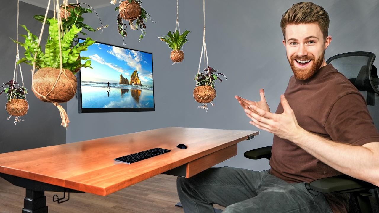 Schwebendes Schreibtisch-Setup für meinen neuen Cutter!