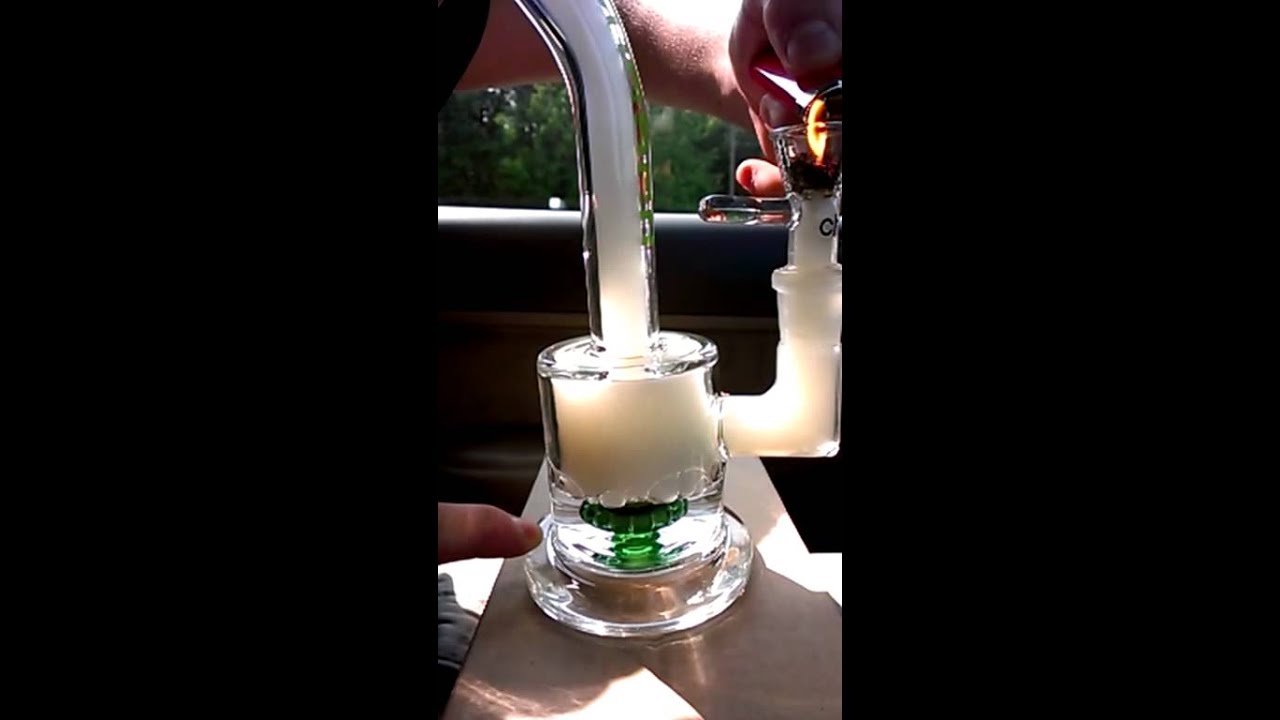 Cheech Glass Bubbler Milk