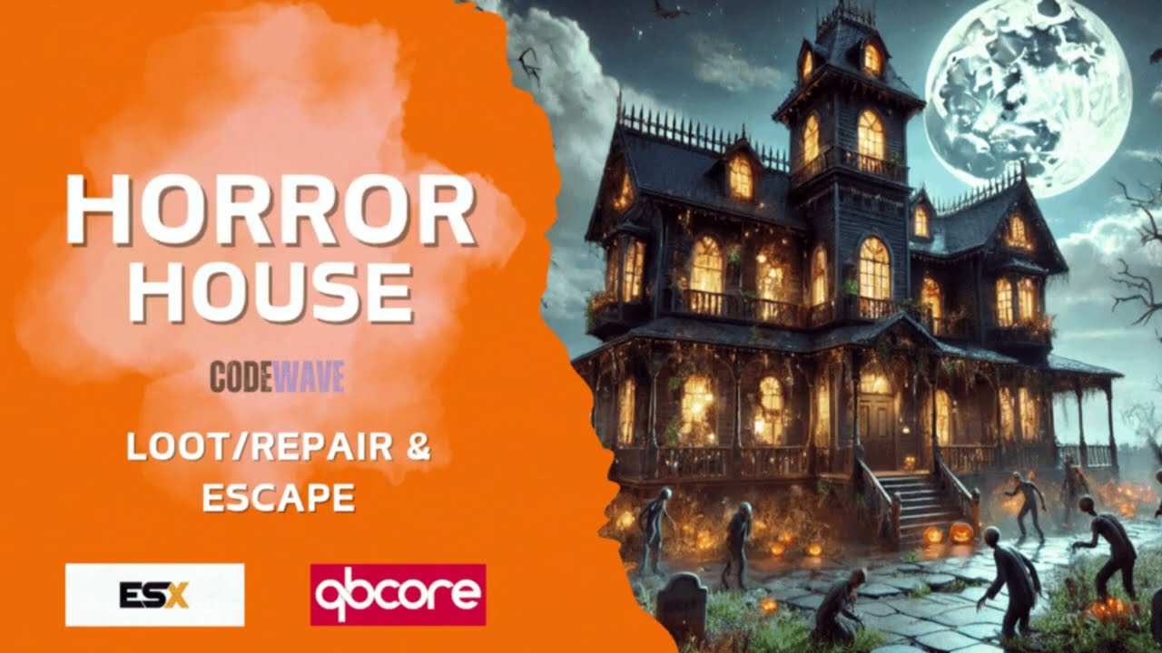 (ESX/QBCORE) Haunted House - Halloween Script!