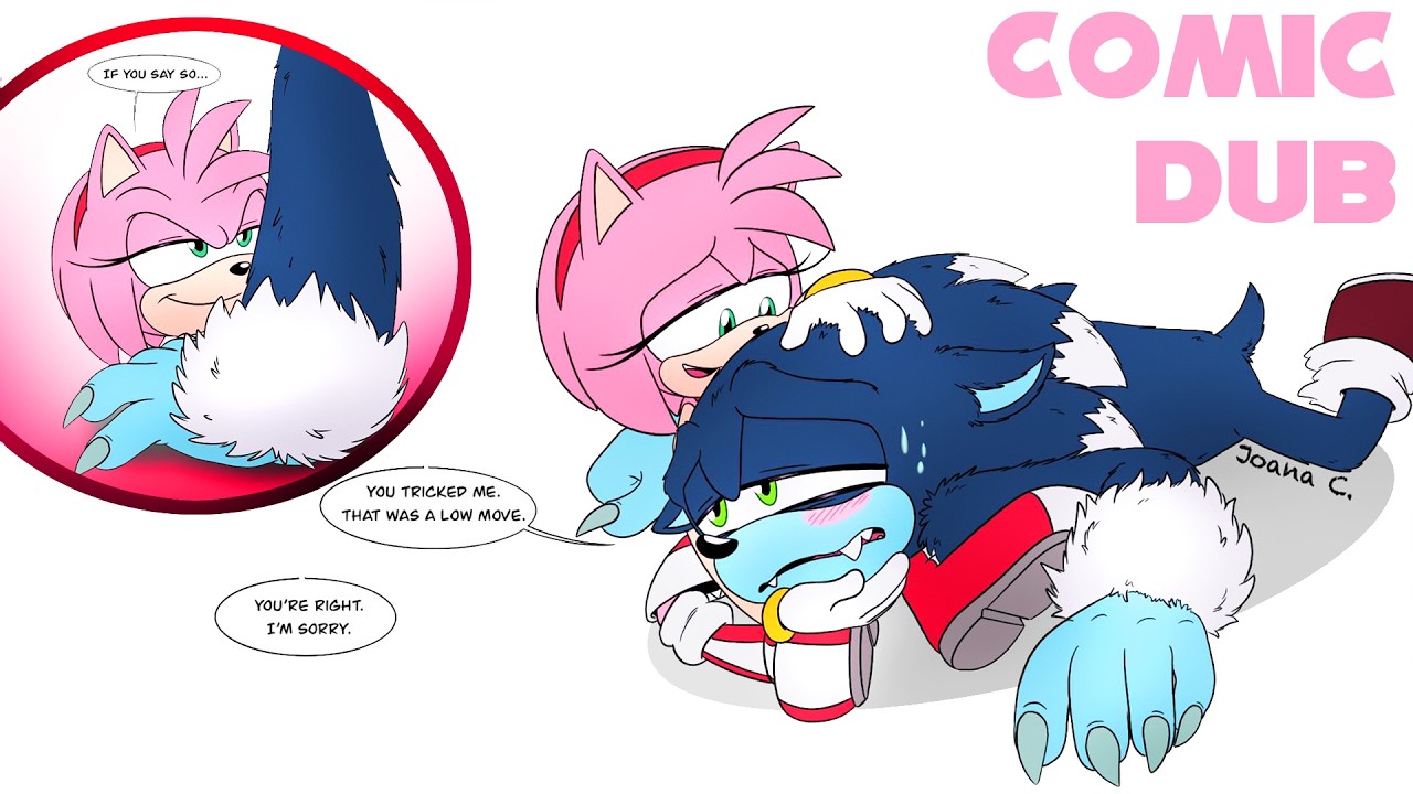 Поглаживание оборотня - Соник и Эми (Sonic x Amy) - Сборник озвученных комиксов