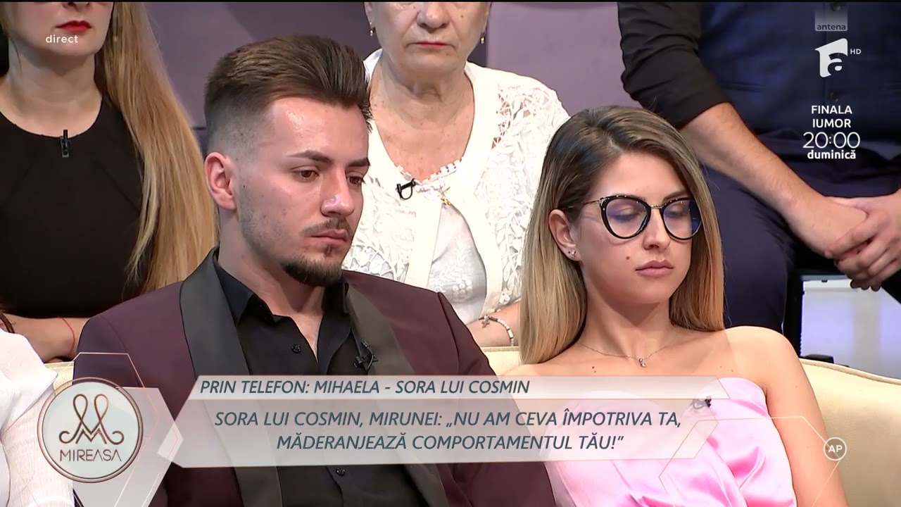 Miruna și Cosmin vor să pună capăt relației